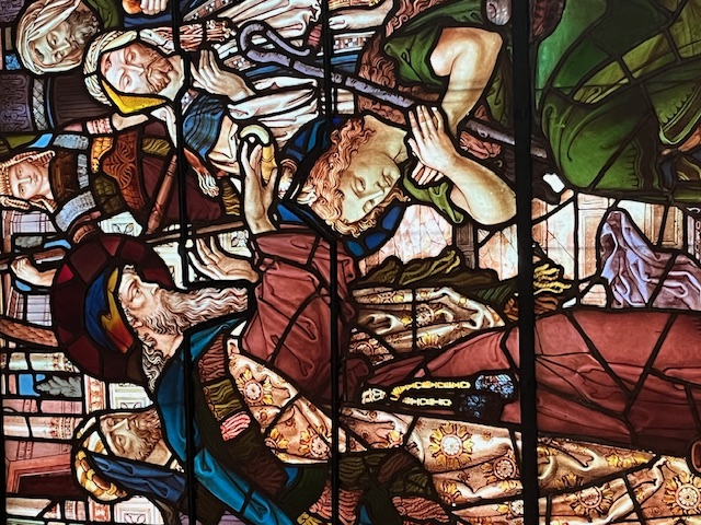 A figurative window, "The Blessing"